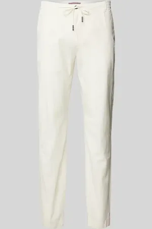 Tommy Hilfiger Relaxed Fit Stoffhose aus reiner Baumwolle Modell 