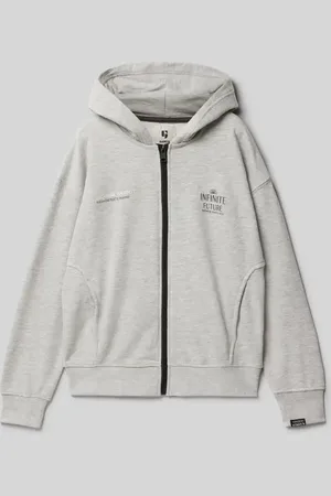Garcia Sweatjacke mit Label- und Statement-Print in , Größe 152