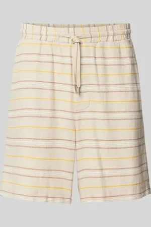 Mazine Regular Fit Leinenshorts mit Tunnelzug in , Größe L