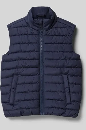 QS by s.Oliver Regular Fit Steppweste mit Stehkragen in , Größe 104