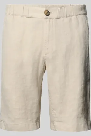 Mazine Regular Fit Leinenshorts mit Eingrifftaschen in , Größe L