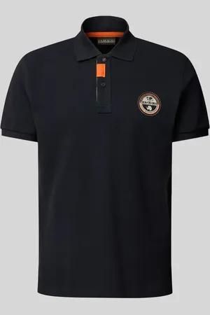 Napapijri Regular Fit Poloshirt mit Label-Stitching Modell 
