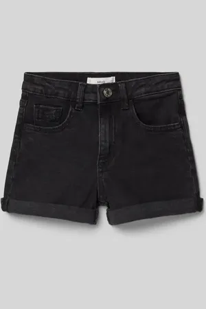 MANGO Regular Fit Jeansshorts im 5-Pocket-Design Modell 