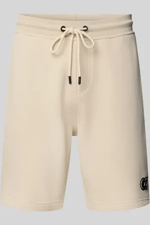 AlphaTauri Regular Fit Sweatshorts mit Logo-Badge Modell 