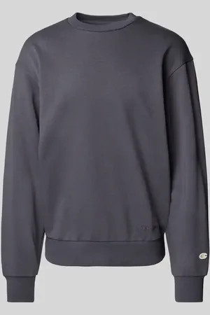Champion Sweatshirt mit Label-Stitching in , Größe L
