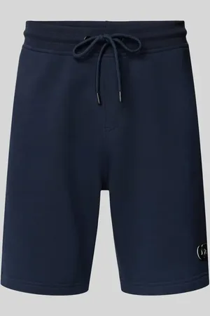 AlphaTauri Regular Fit Sweatshorts mit Logo-Badge Modell 