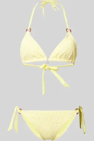 Banana Moon Bikini-Set mit Strukturmuster Modell 