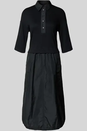 Marc Cain Midikleid mit Knopfleiste in , Größe 34
