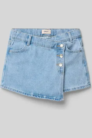 ONLY Mini Jeans-Skort aus reiner Baumwolle Modell 