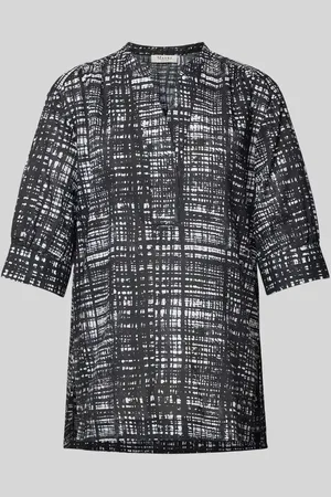 Maerz Regular Fit Bluse mit Tunikakragen in , Größe 36