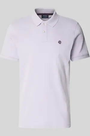 McNeal Regular Fit Poloshirt mit Knopfleiste und Label-Stitching in , Größe L