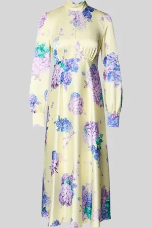 Marc Cain Midikleid mit Stehkragen in , Größe 34