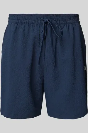 Les Deux Regular Fit Badehose mit Strukturmuster Modell 