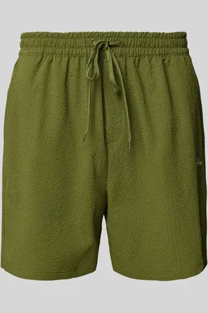 Les Deux Regular Fit Badehose mit Strukturmuster Modell 