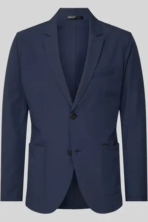 AlphaTauri Slim Fit 2-Knopf-Sakko mit Reverskragen Modell 