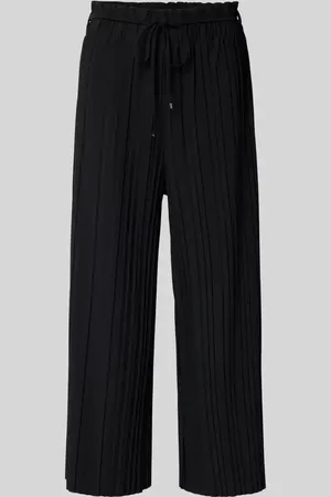 QS by s.Oliver Relaxed Fit Culotte in plissierter Jersey-Qualität in , Größe 34