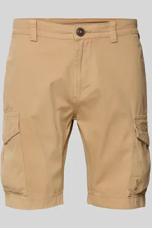 Napapijri Regular Fit Cargoshorts mit Label-Detail Modell 