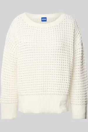 Hugo Blue Strickpullover mit Rundhalsausschnitt Modell 