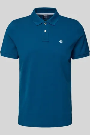 McNeal Regular Fit Poloshirt mit Knopfleiste und Label-Stitching in , Größe L