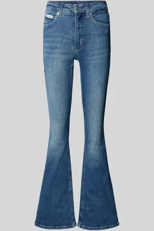 Calvin Klein Skinny Fit Bootcut Jeans im 5-Pocket-Design in , Größe 24/32