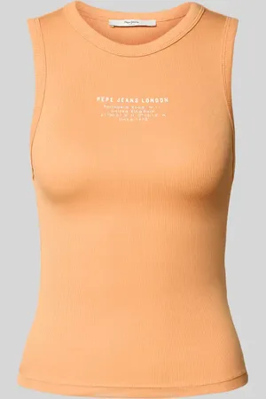 Pepe Jeans Tanktop mit Label-Print Modell 