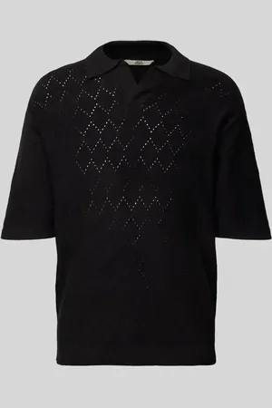Redefined Rebel Regular Fit Poloshirt mit V-Ausschnitt Modell 