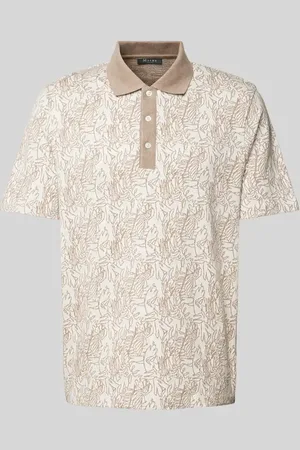 Maerz Poloshirt mit gerippten Abschlüssen in , Größe 48