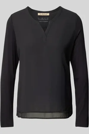 Smith and Soul Bluse mit Tunikakragen in , Größe XS