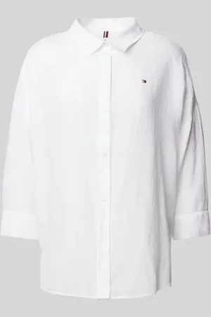 Tommy Hilfiger Relaxed Fit Bluse aus reinem Leinen in , Größe 36