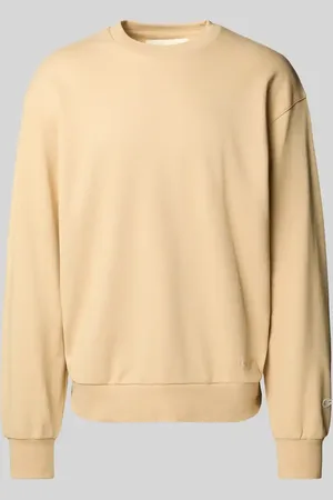 Champion Sweatshirt mit Label-Stitching in , Größe L