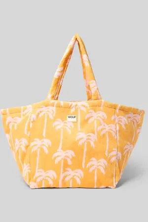 WOUF Handtasche mit Label-Badge Modell 
