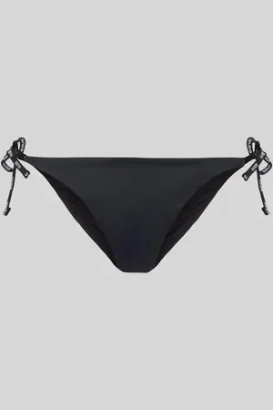 HUGO BOSS Bikini-Hose mit Schnürung und Label-Details in , Größe L