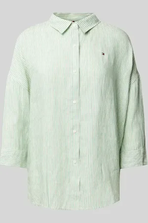 Tommy Hilfiger Relaxed Fit Bluse aus reinem Leinen in , Größe 34