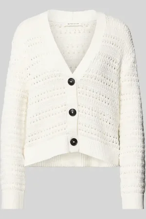 TOM TAILOR Regular Fit Cardigan mit V-Ausschnitt in , Größe L