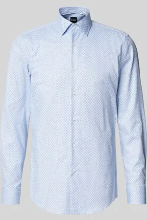 HUGO BOSS Slim Fit Business-Hemd mit Kentkragen Modell 