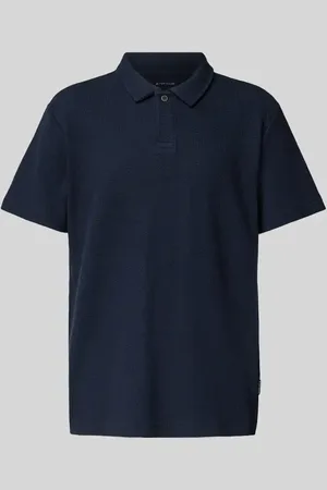 TOM TAILOR Regular Fit Ripp Poloshirt mit Stretch-Anteil in , Größe L