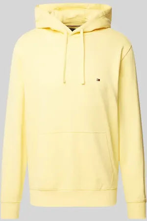 Tommy Hilfiger Regular Fit Hoodie aus reiner Baumwolle in , Größe L