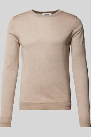 Gran Sasso Strickpullover Seide-Anteil und Rundhalsausschnitt in , Größe 48