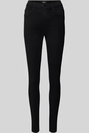 ONLY Skinny Fit Jeans mit Label-Patch Modell 