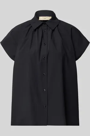 Max Mara Regular Fit Bluse mit Kappärmeln Modell 