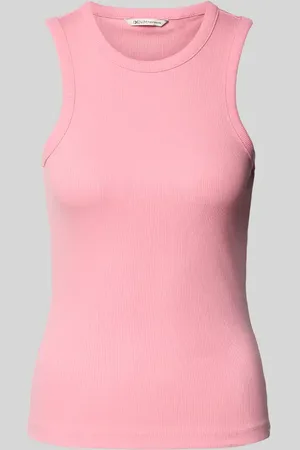 TOM TAILOR Regular Fit Tank Top aus Feinripp in , Größe L