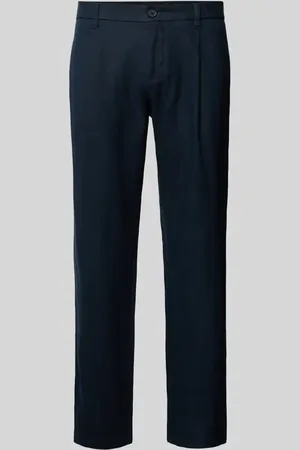 Marc O’ Polo Tapered Leinenhose mit Bundfalte Modell 