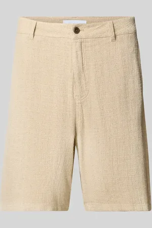 Les Deux Shorts aus Viskose-Mix mit Eingrifftaschen Modell 