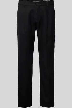 Marc O’ Polo Tapered Leinenhose mit Bundfalte Modell 