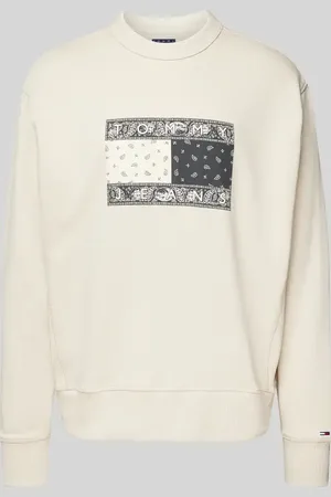 Tommy Hilfiger Relaxed Fit Sweatshirt aus reiner Baumwolle in , Größe L