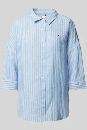 Tommy Hilfiger Relaxed Fit Bluse aus reinem Leinen in , Größe 36