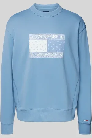 Tommy Hilfiger Relaxed Fit Sweatshirt aus reiner Baumwolle in , Größe L