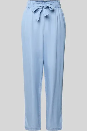 TOM TAILOR Tapered Paperbag Hose aus Lyocell in , Größe L