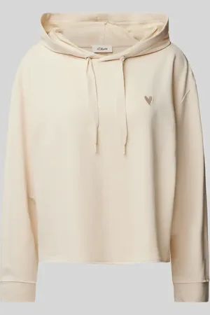 QS by s.Oliver Relaxed Fit Hoodie aus Baumwoll-Mix in , Größe 36