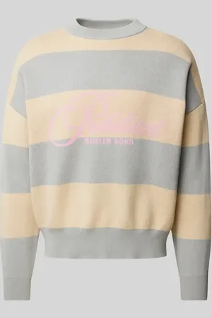 Prohibited Strickpullover mit Label-Print in , Größe L